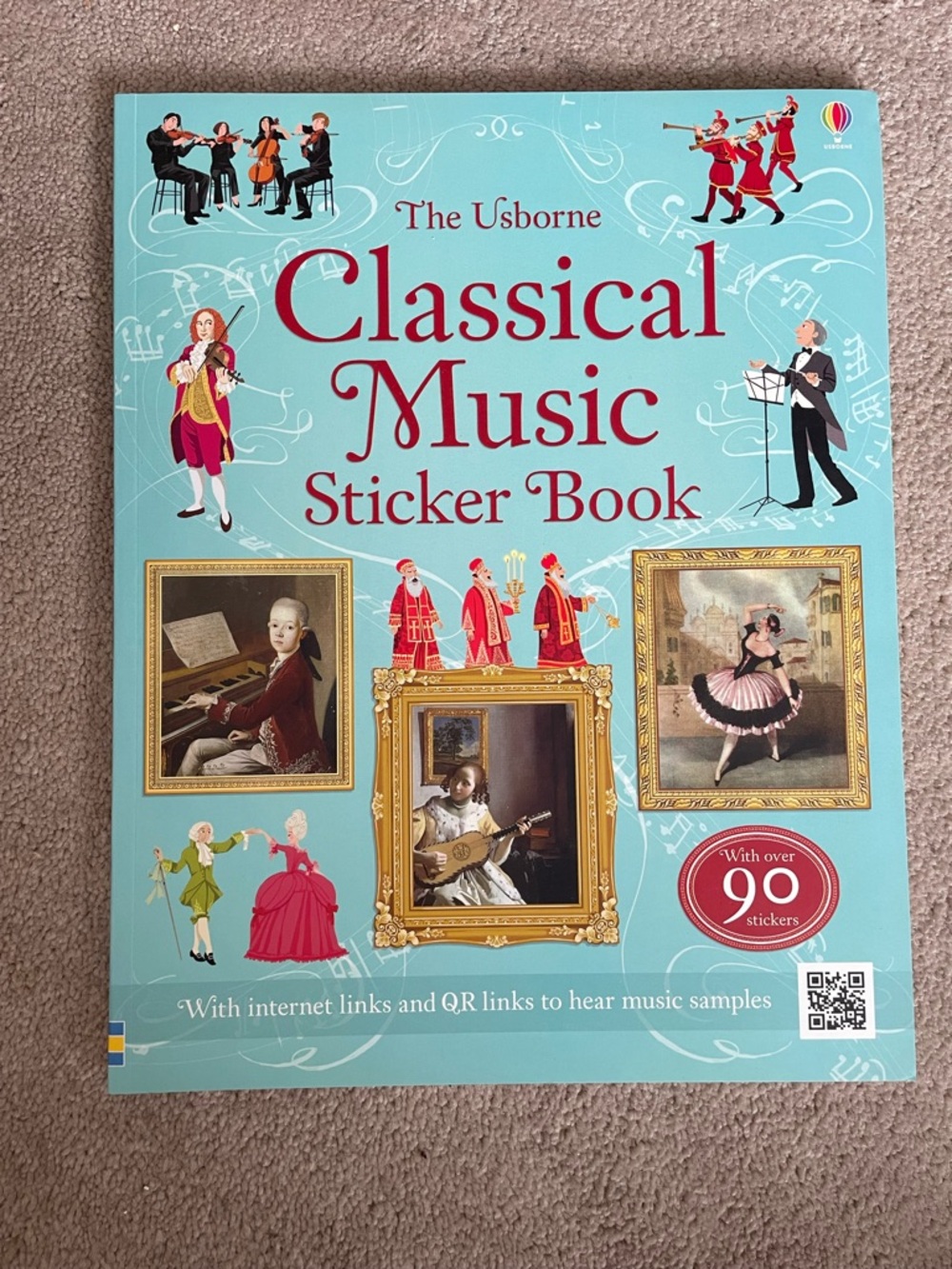 ‘Usborne’ Classical Music Sticker Book
